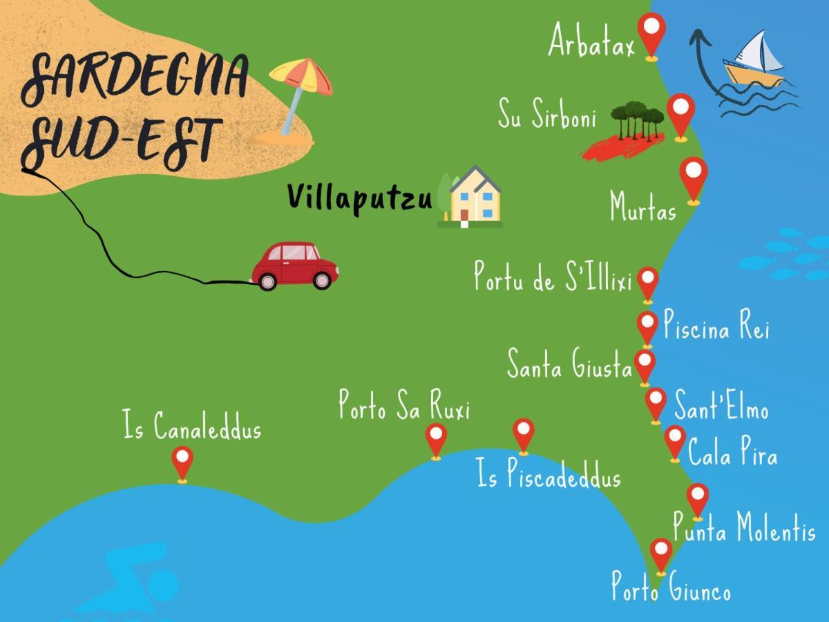 Almanegra Vila Villasimius Exterior foto